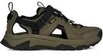 Teva Herren Hurricane XLT3 Closed-Toe Outdoorsandale - 47 - DARK OLIVE/ BLACK