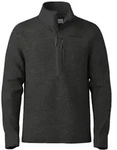Smartwool Herren Second Cut 1/2 Zip Fleecepullover - L - charcoal
