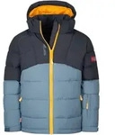 Trollkids Kinder Gryllefjord Isolationsjacke - 122 - black/steel blue/mango