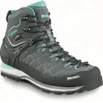 Meindl Damen Litepeak GTX Wanderstiefel - 37 - anthrazit/pistazie