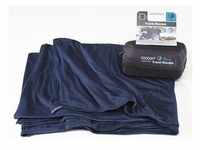 Cocoon Travel Blanket Coolmax Reisedecke (Maße 180x140cm / Gewicht 0,32kg) - navy