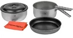 Trangia Tundra III Kochset Duossal - STK - hellgrau / schwarz