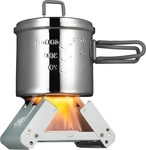 Esbit 00222700, Esbit Taschenkocher mit Windschutz inkl. Brennstoff