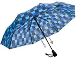 Euroschirm Light Trek Automatic Regenschirm - STK - marine/oliv/k&ouml;nigsblau/eisblau