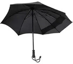 Euroschirm Swing Backpack Handsfree Regenschirm - STK - schwarz