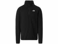 The North Face NF0A5IHP, The North Face Herren 100 Glacier 1/4 Zip Pullover, XXL
