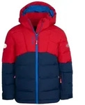 Trollkids Kinder Gryllefjord Isolationsjacke - 104 - bright red/mystic blue/medium