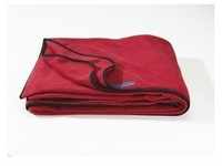 Cocoon Fleece Decke (Maße 200x160cm / Gewicht 0,89kg) - cherry