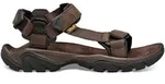 Teva Herren Terra Fi 5 Universal Leather Trekkingsandale - 45.5 - TURKISH COFFEE