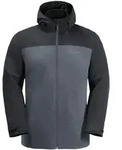Jack Wolfskin Herren Taubenberg 3in1 Jacke - L - phantom