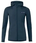 VauDe Damen Monviso Grid Fleecehoody - 42 - dark sea uni