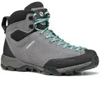 Scarpa Damen Wanderstiefel Mojito Hike GTX Wide (Breitere Passform) - 38 - smoke/jade