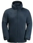 Jack Wolfskin Herren Taubenberg 3in1 Jacke - L - night blue