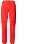 Vaude Damen Farley Stretch ZO T-Zip Pants II - 36 - flame