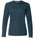 VauDe Damen Essential Langarmshirt - 38 - dark sea uni