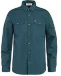 Fj&auml;llr&auml;ven Herren Singi Trekking Shirt LS - M - Mountain Blue