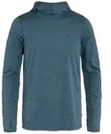 Fj&auml;llr&auml;ven Herren Abisko Sun-Hoodie - L - Indigo Blue