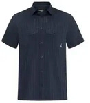 Jack Wolfskin Herren Thompson Shirt - S - night blue checks