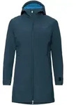 VauDe Damen Moena Softshell Parka - 34 - dark sea