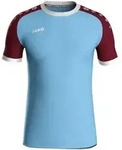 Jako JAKO Trikot Iconic Kurzarm lightblue/weinrot 116