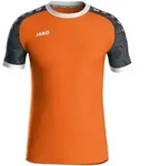 Jako JAKO Trikot Iconic Kurzarm neonorange/schwarz 116