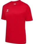 HUMMEL hmlESSENTIAL JERSEY S/S true red S