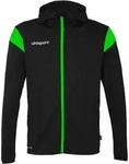 Uhlsport Squad 27 Track Hood Jacke schwarz/fluo gr&uuml;n 116