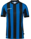Uhlsport Retro Stripe Shirt Kurzarm schwarz/azurblau 116