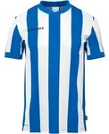 Uhlsport Retro Stripe Shirt Kurzarm azurblau/wei&szlig; 116