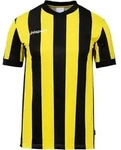Uhlsport Retro Stripe Shirt Kurzarm schwarz/limonengelb 116
