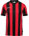 Uhlsport Retro Stripe Shirt Kurzarm schwarz/rot 116