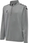 HUMMEL hmlCORE XK HALF ZIP POLY SWEAT KIDS grey melange 116