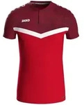 Jako Polo Iconic rot/weinrot L