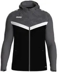 Jako JAKO Iconic Team Kapuzenjacke schwarz/anthrazit 128