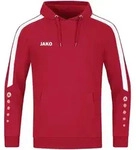 Jako Kapuzensweat Power rot 42