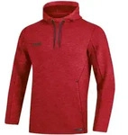 Jako Kapuzensweat Premium Basics rot meliert 3XL