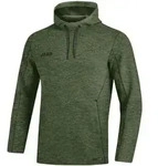 Jako Kapuzensweat Premium Basics khaki meliert 36