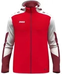 Jako Kapuzenjacke Dynamic rot/wei&szlig;/dunkelrot 116