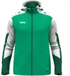 Jako Kapuzenjacke Dynamic gr&uuml;n/wei&szlig;/dunkelgr&uuml;n 116