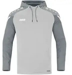 Jako Kapuzensweat Performance soft grey/steingrau L