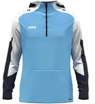 Jako Zip Hoodie Dynamic skyblue/wei&szlig;/marine 128