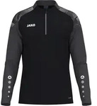Jako Sonic Ziptop Trainingsoberteil schwarz/anthrazit L