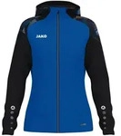 Jako Kapuzenjacke Sonic Damen royal/schwarz 38/40