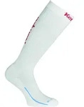 Kempa Socken Lang Wei&szlig;/rot 31-35