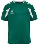 HUMMEL hmlCORE 2.0 JERSEY S/S KIDS EVERGREEN/WHITE 116