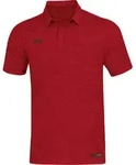 Jako Polo Premium Basics rot meliert 38