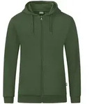 Jako Kapuzenjacke Organic oliv 46