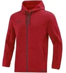 Jako Kapuzenjacke Premium Basics rot meliert M