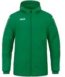Jako Coachjacke Team mit Kapuze sportgr&uuml;n XXL