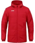 Jako Coachjacke Team mit Kapuze rot 128